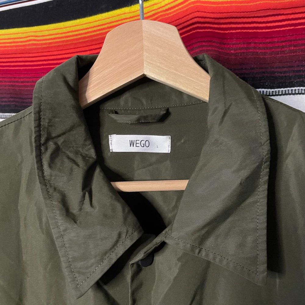 Wego Oversized Coach Jacket - Gem